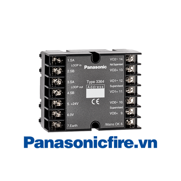 3364 Module giám sát hai ngõ vào địa chỉ