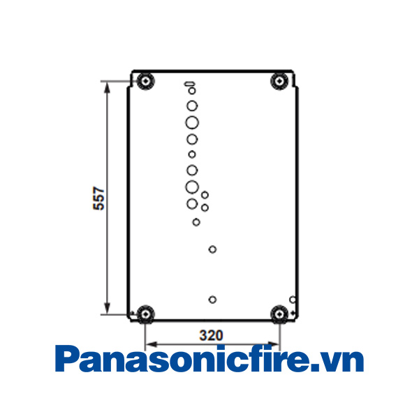 5021 Tấm gắn tường loại chống cháy, Hệ thống báo cháy địa chỉ