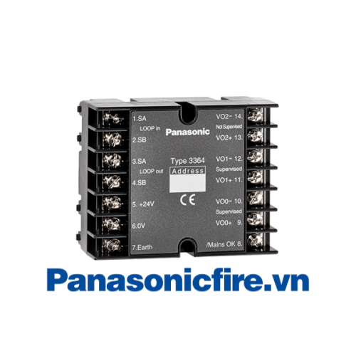 3364 Module giám sát hai ngõ vào địa chỉ